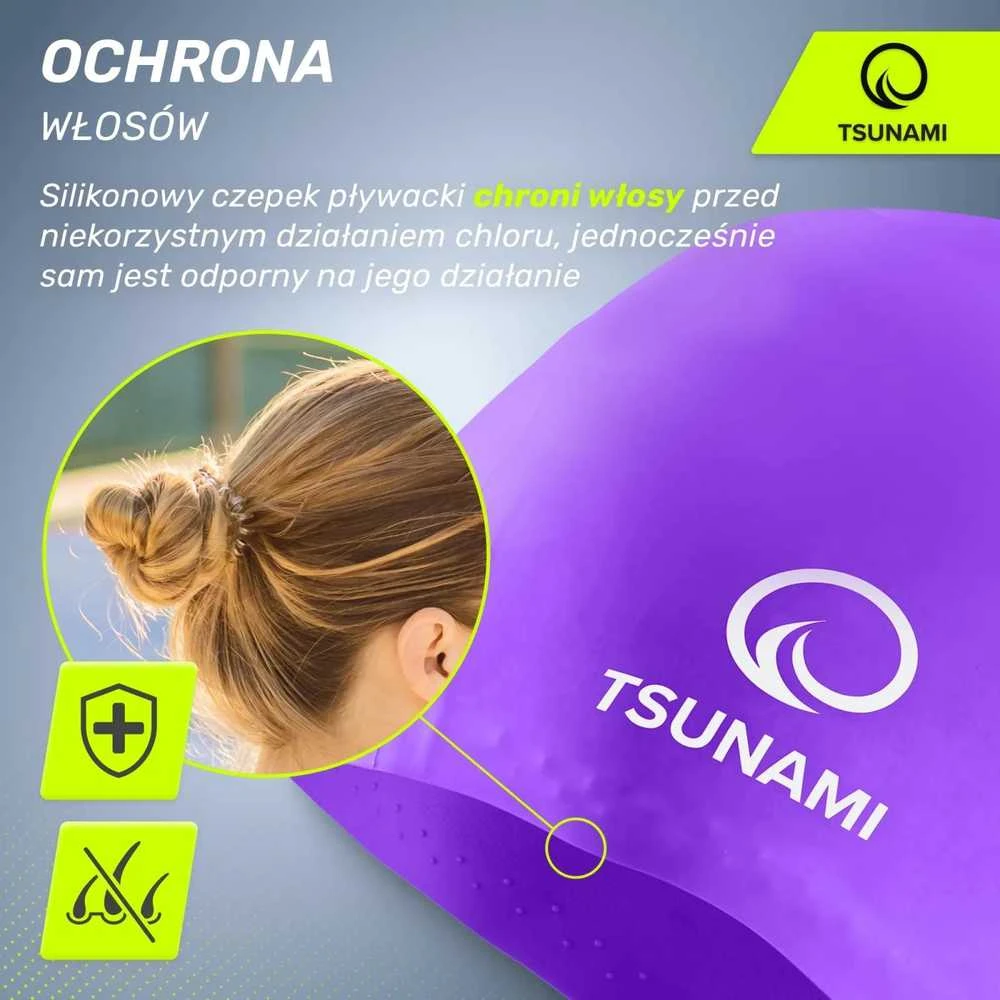 Unisex TSUNAMI baseino kepuraitė violetinė