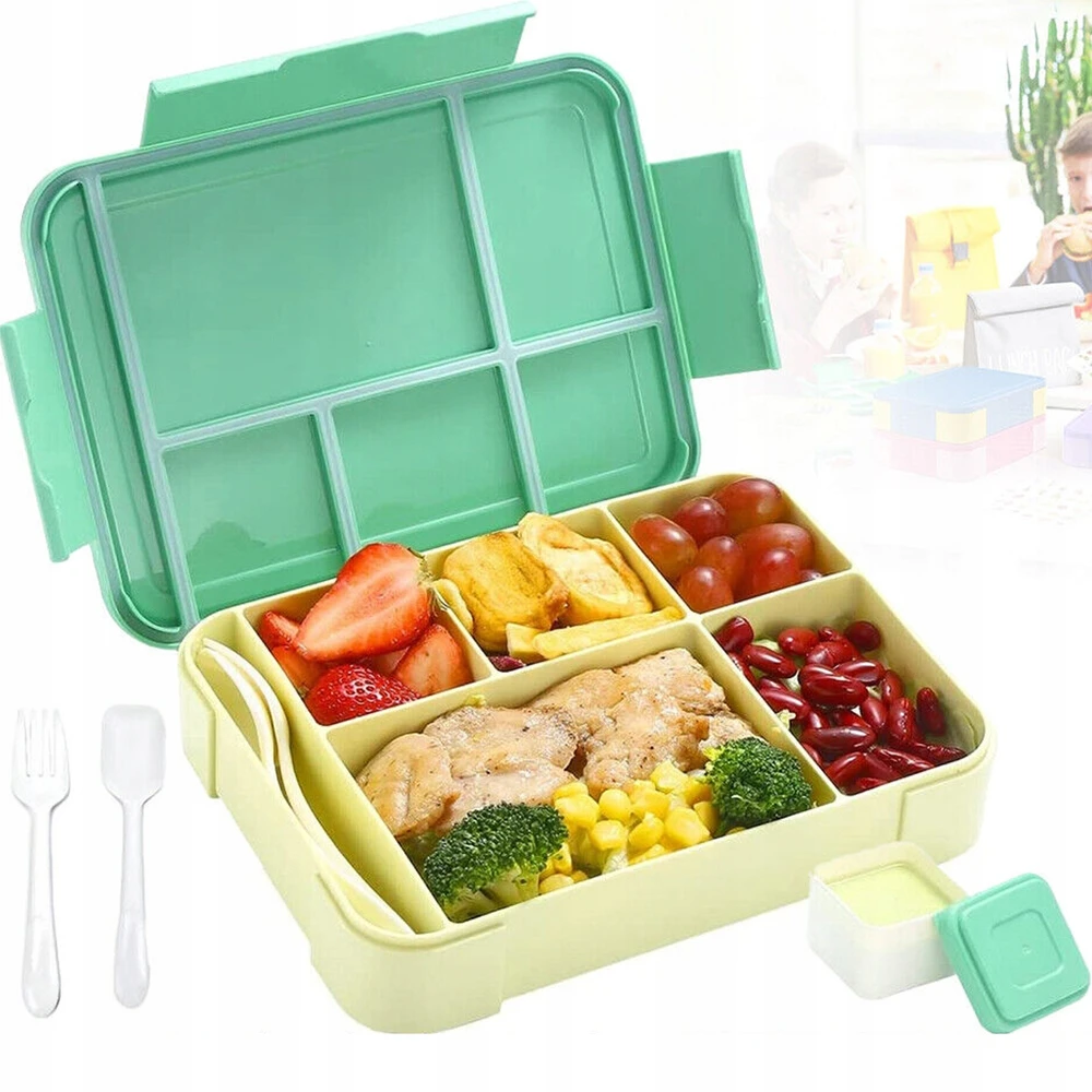 Universal PIETŲ DĖŽĖ BENTO DĖŽĖ SU SKYRELIAIS 1330ml