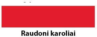 Akrilinė emalė LuxDecor blizgi, raudoni karoliai, 750 ml