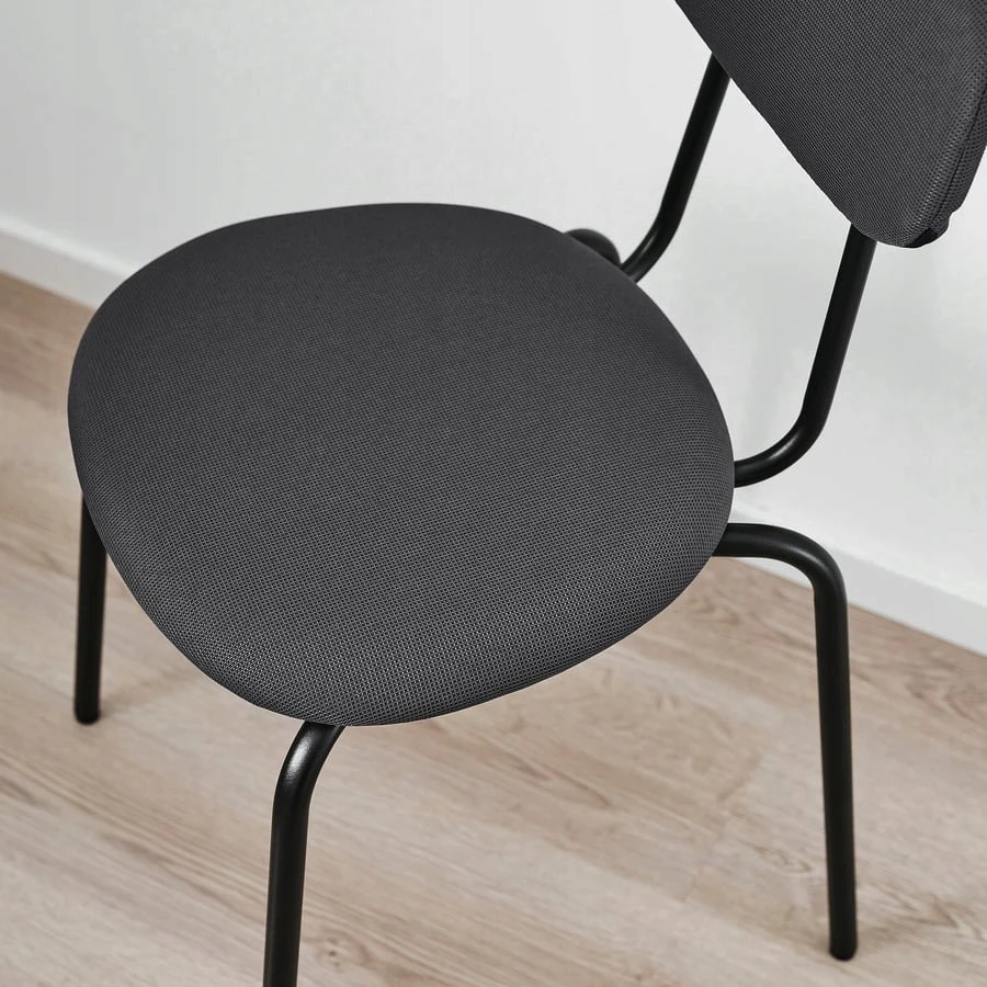 UNIVERSALI VIRTUVĖS KĖDĖ SU MINKŠTA SĖDYNE, JUODOS IKEA SANDSBERG