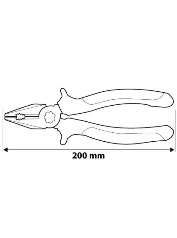 Szczypce Replės universalios 200mm., NEO 01-012