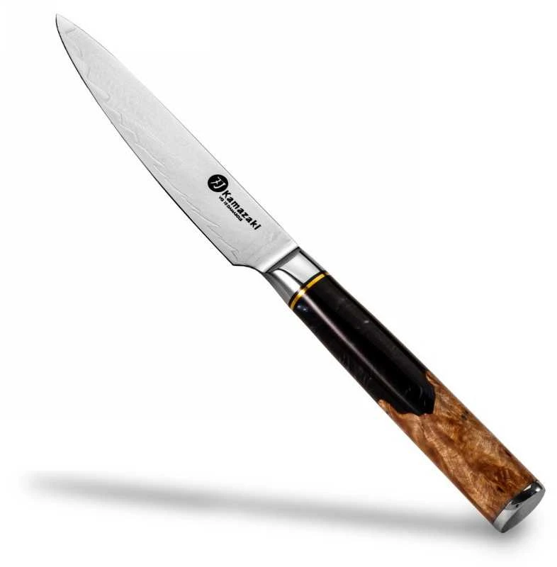 Universalus Damasko plieno peilis Kamazaki KZI101KN, 13 cm