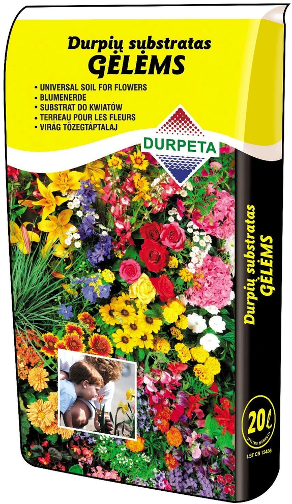 Universalus durpių substratas DURPETA, 20 l