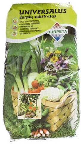 Universalus durpių substratas DURPETA, 70 l