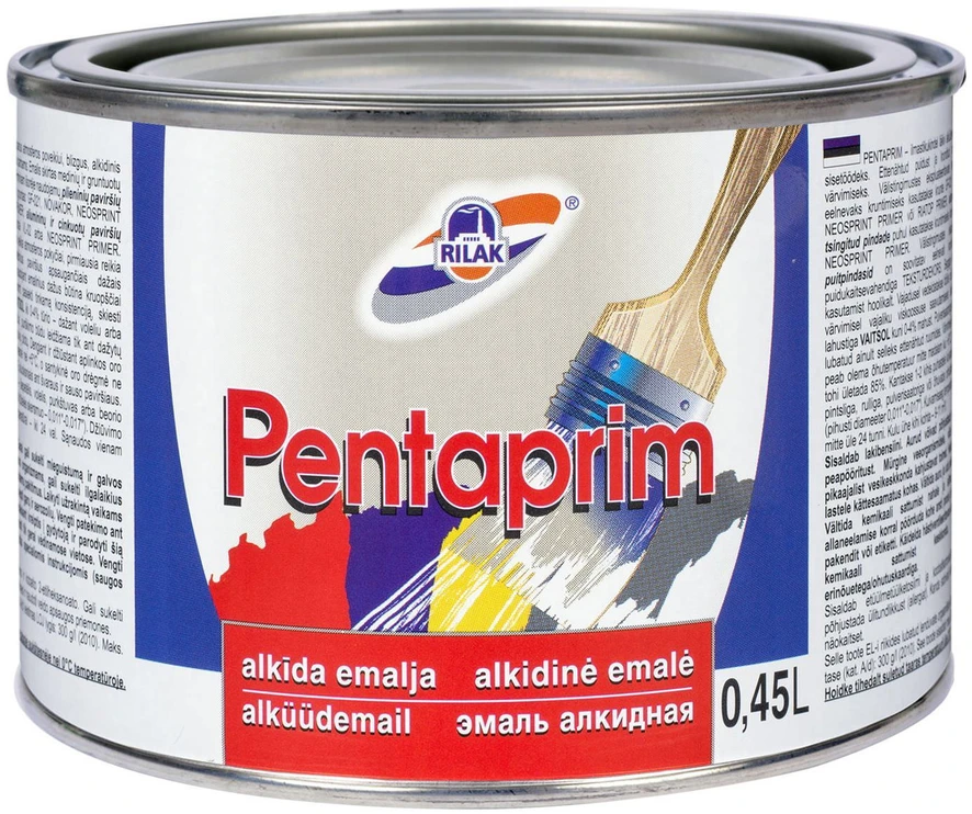 Alkidinė emalė DEKART PF-115P, šviesiai žalia, 0.9kg
