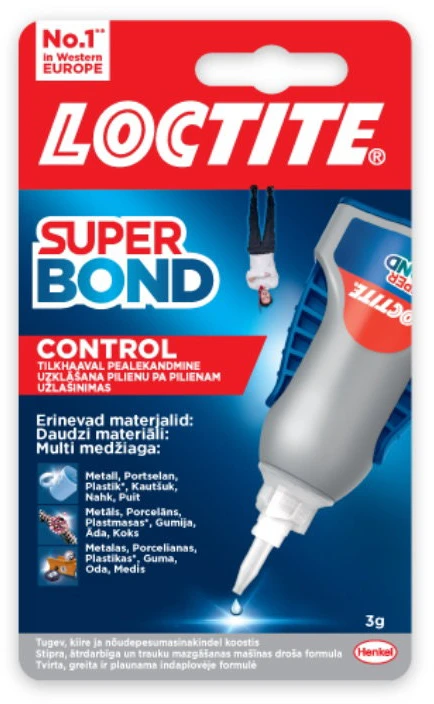 Universalūs klijai LOCTITE SUPER ATTAK PowerFlex Gel, 4 g