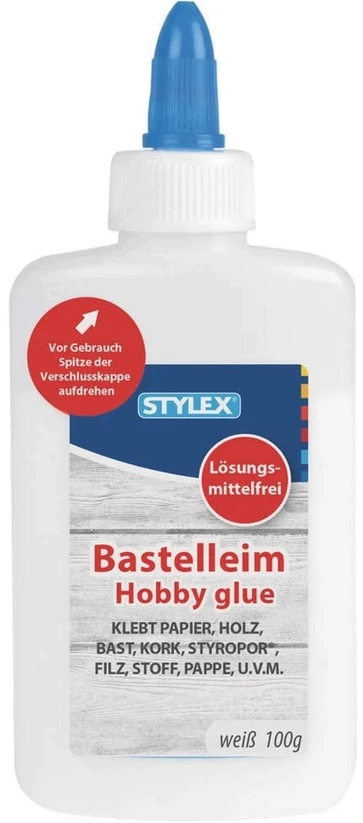 Universalūs klijai meno ir mokyklos darbams 100 g Stylex 23373