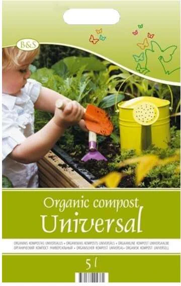 Universalus organinis kompostas Biohumus & Soil 5L