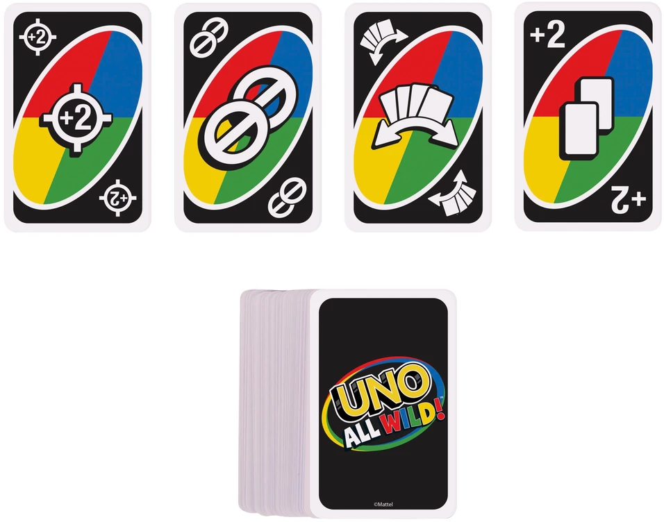 Mattel UNO tik veiksmo kortos!