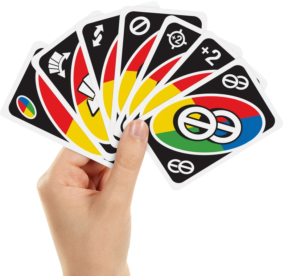 Mattel UNO tik veiksmo kortos!