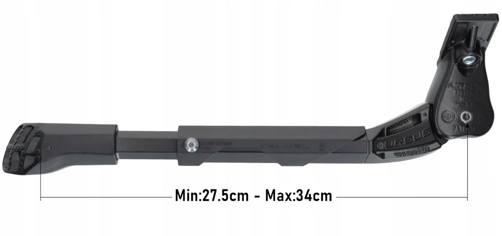 URSUS - Šoninė dviračio atrama King Xl 27'