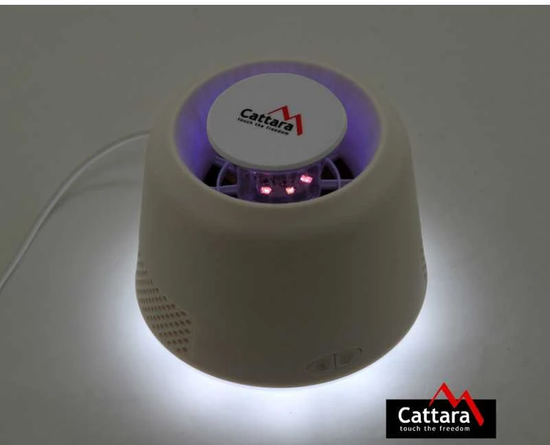 USB 5V lempa su infraraudonųjų spindulių vabzdžių gaudykle Cattara, stalinė vidaus