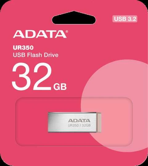 ADATA | USB atmintinė | UR350 | 32 GB | USB A tipo | Ruda