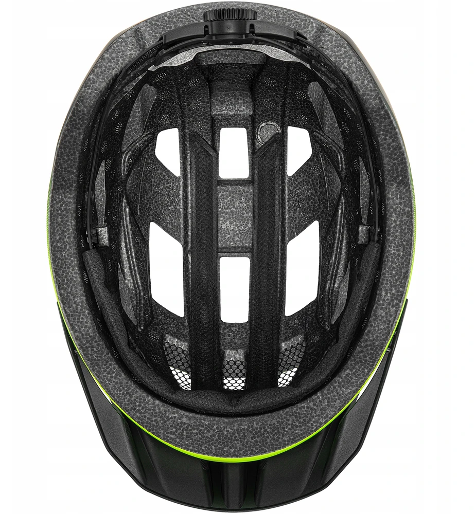 Šalmas Uvex i-vo 2 neon yellow-juodas matt-56-60CM