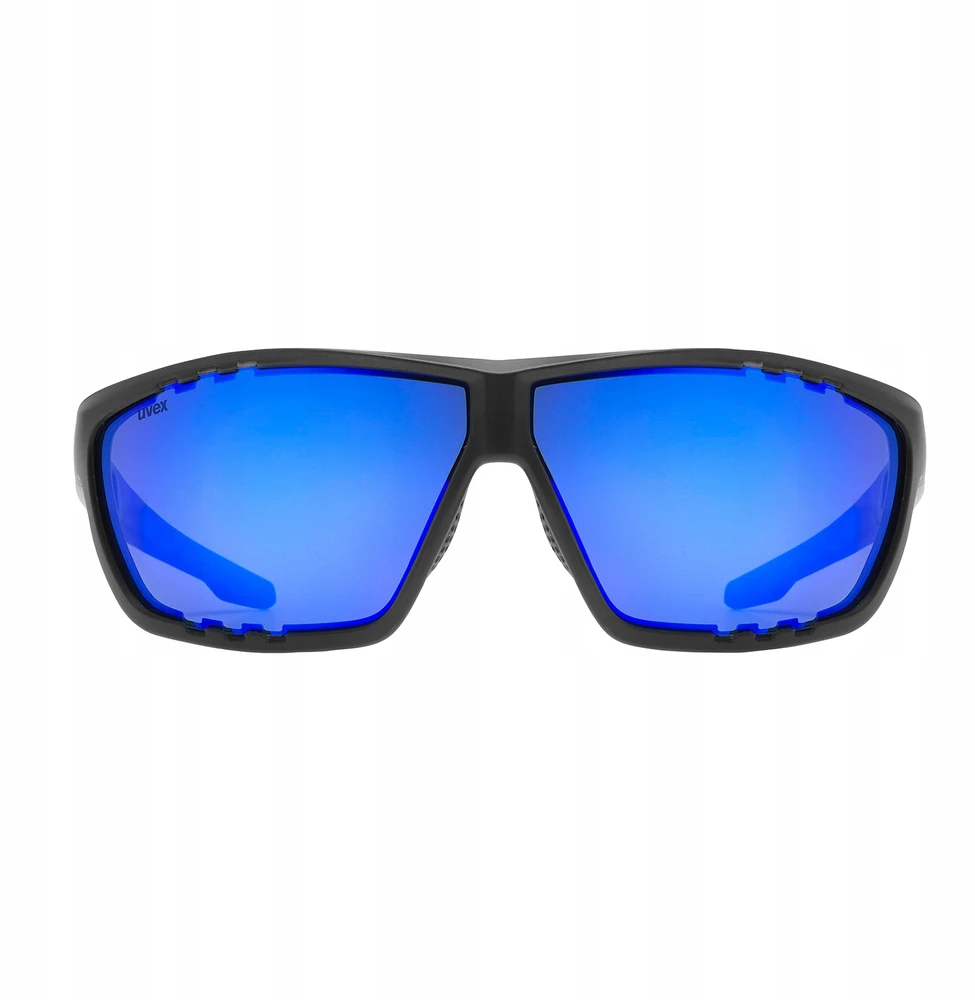 Akiniai Uvex sportstyle 706 juodas matt / mirror mėlynas