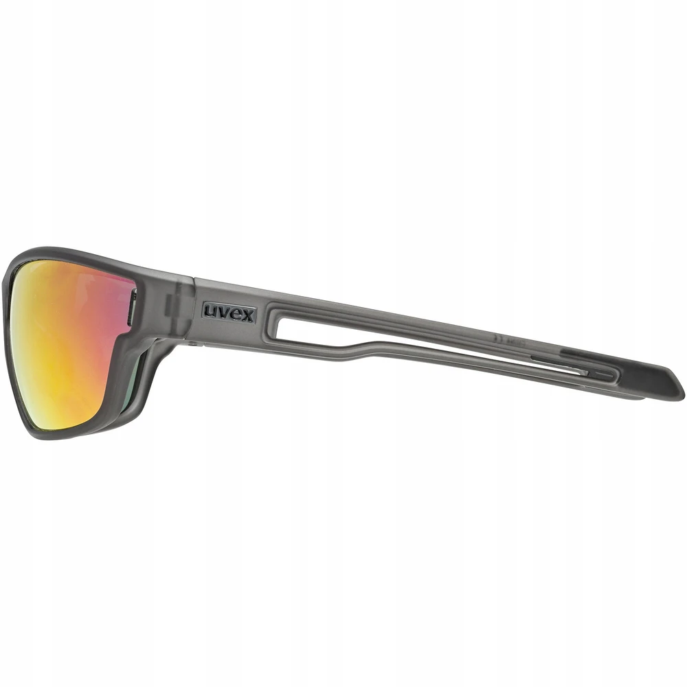 Akiniai Uvex sportstyle 806 smoke mat / mirror red
