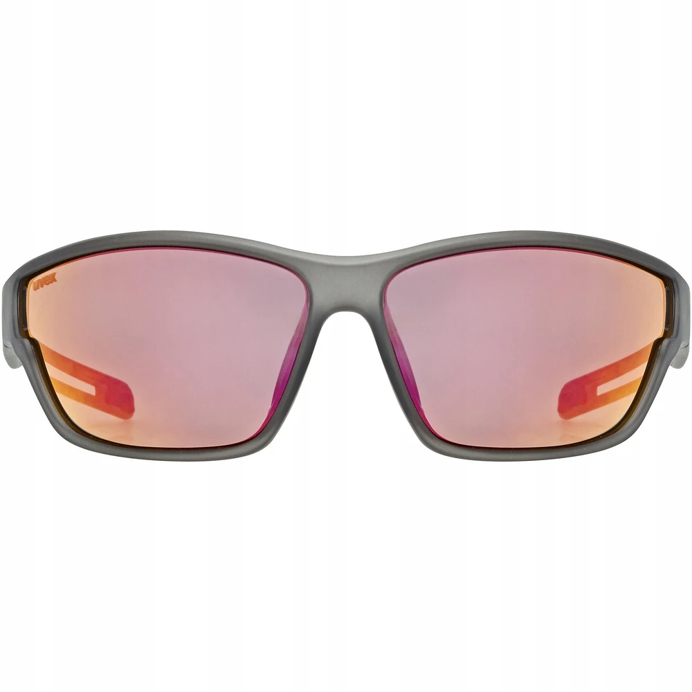 Akiniai Uvex sportstyle 806 smoke mat / mirror red