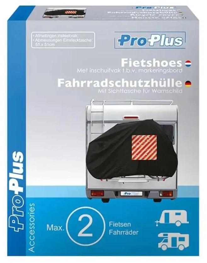 ProPlus Uždangalas 2 dviračiams ant grąžulo tvirtinamo laikiklio