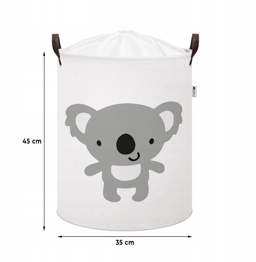 UŽDARYTAS ŽAISLŲ KREPŠĖLIS SU TRAUKTUMU ORGANIZATORIU SULANKSTAMAS KOALA XL SIPO