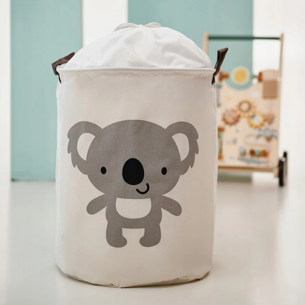 UŽDARYTAS ŽAISLŲ KREPŠĖLIS SU TRAUKTUMU ORGANIZATORIU SULANKSTAMAS KOALA XL SIPO