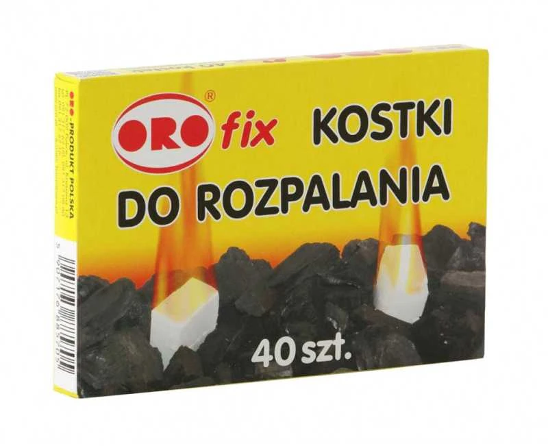 Uždegimo kubeliai baltos spalvos ORO 40 kubelių