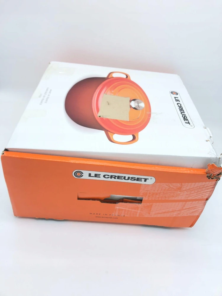 Uždenkite 35 cm Le Creuset raudoną ketaus keptuvę