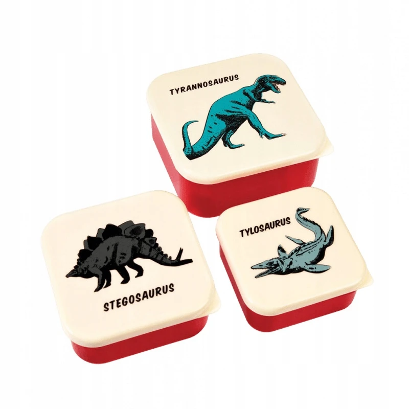 Užkandžių dėžučių rinkinys Rex London Prehistorical Island, 3 vnt.