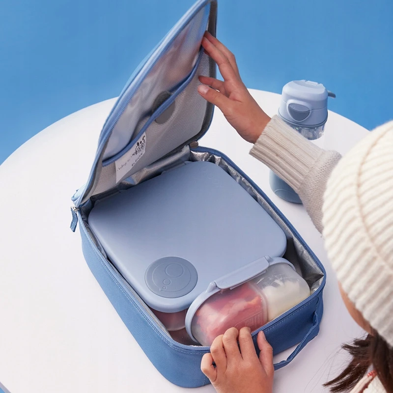 Užkandžių dėžutė - B.BOX - Chill Out - 2L - Mėlyna - Išmatavimai 7,3x25,7x21,5 cm