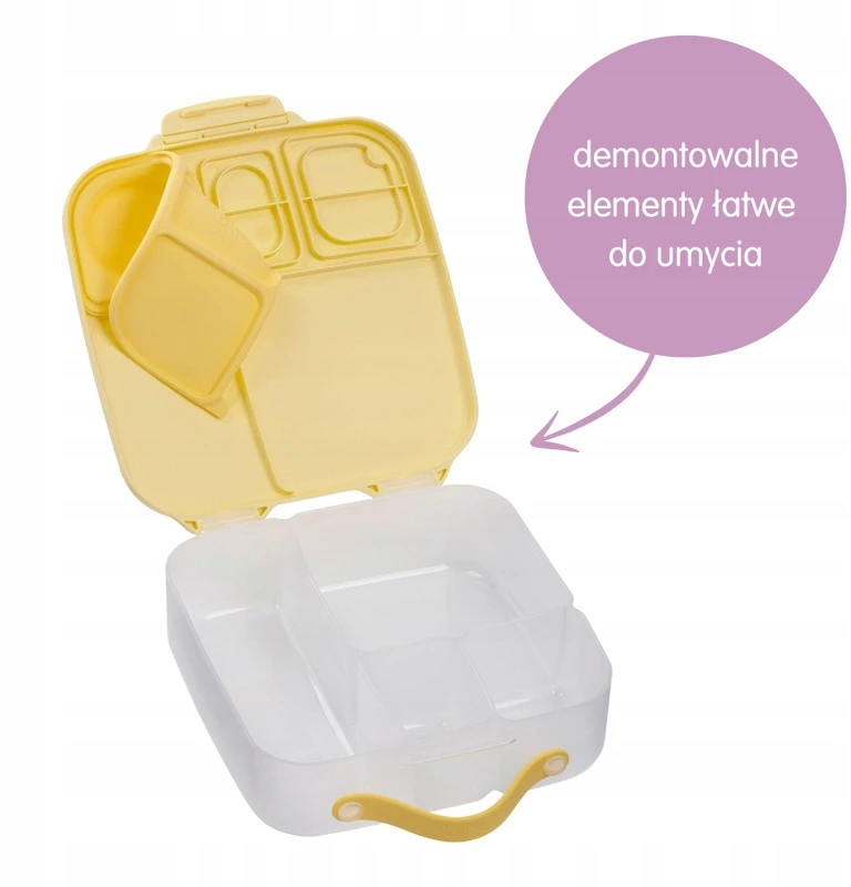 Užkandžių dėžutė - B.BOX - Chill Out - 2L - Mėlyna - Išmatavimai 7,3x25,7x21,5 cm
