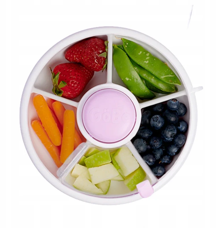 Užkandžių dėžutė GoBe Snack Spinner, alyvinė