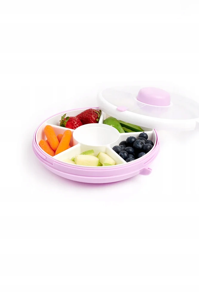 Užkandžių dėžutė GoBe Snack Spinner, alyvinė