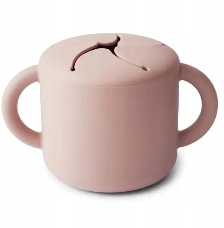 Mushie užkandžių indelis (Blush)