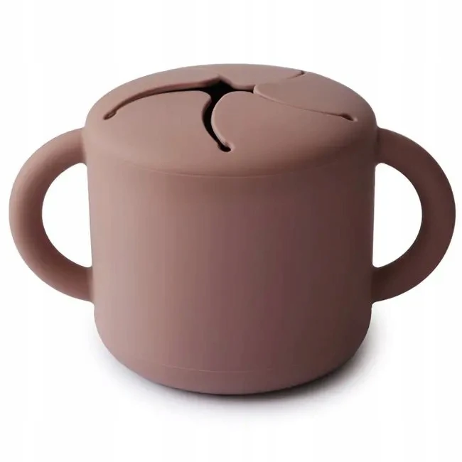 MUSHIE užkandžių puodelis, Cloudy Mauve
