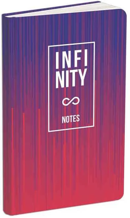 Lastva Užrašų knygutė A6 96lapų 70g langeliais INFINITY