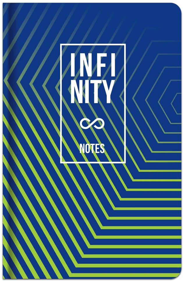 Lastva Užrašų knygutė A6 96lapų 70g langeliais INFINITY