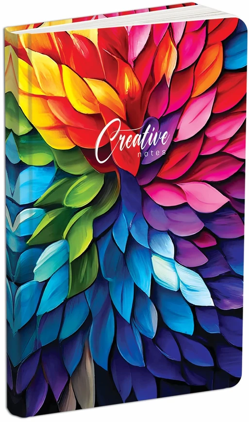 Lastva Užrašų knygutė A6 96lap 70g lang CREATIV