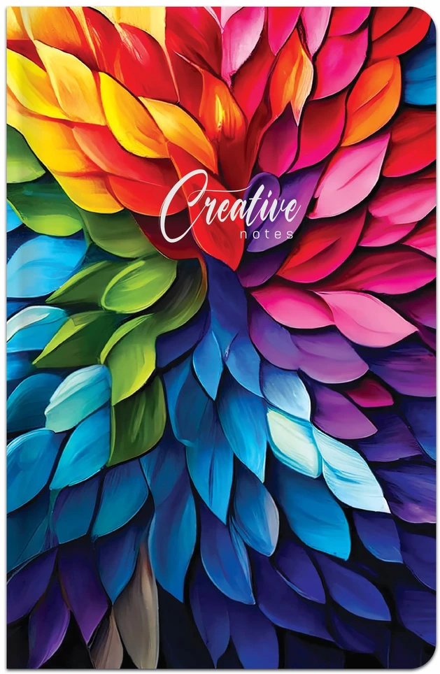 Lastva Užrašų knygutė A6 96lap 70g lang CREATIV
