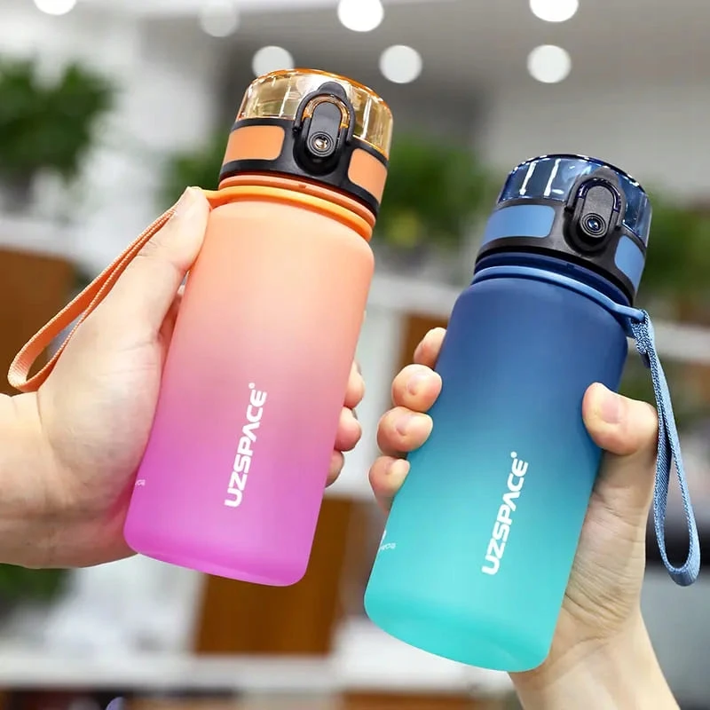 Gertuvė Uzspace Bidon na wodę dla dziewczynki 350 ml rožinė-turkio BPA Free
