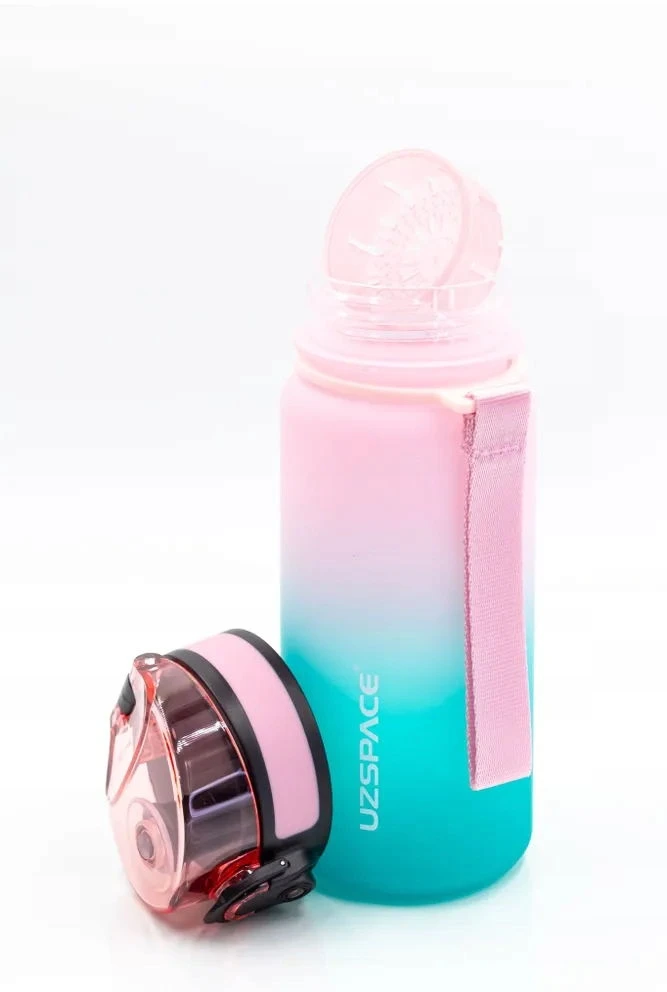 Gertuvė Uzspace Bidon na wodę dla dziewczynki 350 ml rožinė-turkio BPA Free