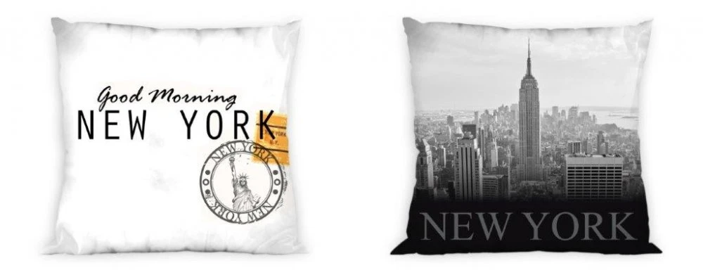 Užvalkalas dziecięca 40x40 3D Nowy York New York City Faro