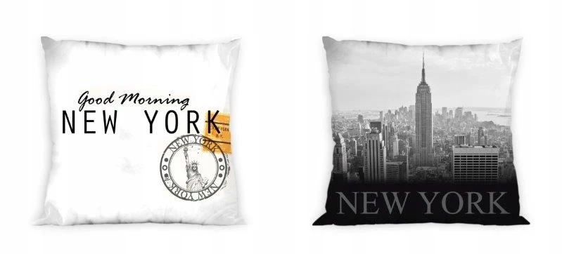 Užvalkalas dziecięca 40x40 3D Nowy York New York City Faro