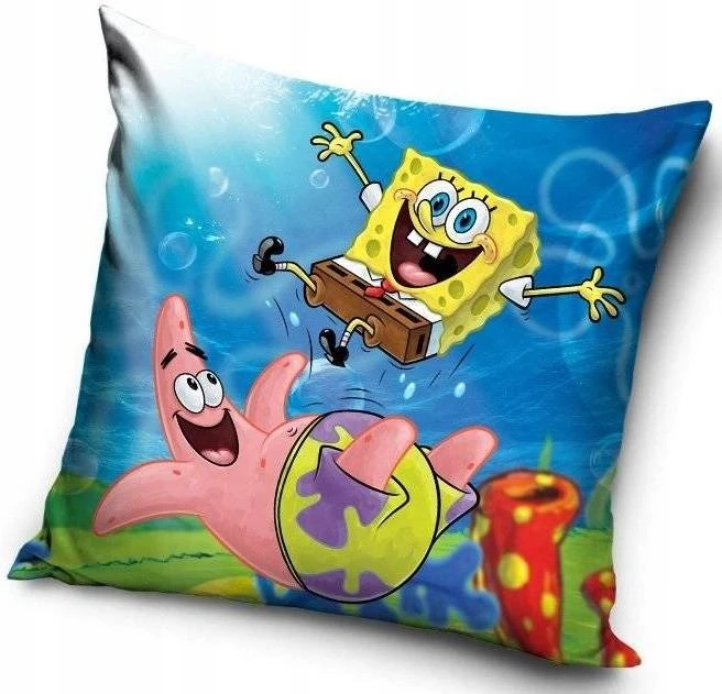 Užvalkalas na poduszki 40 x 40 cm Carbotex SpongBob