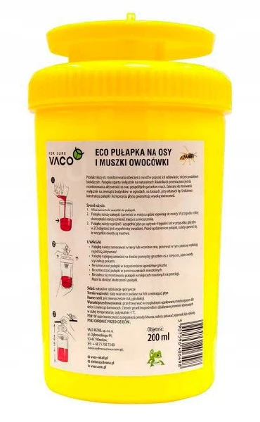 Vaco 2x Gaudyklė vapsvoms, musėms, širšėms su 200ml skysčio