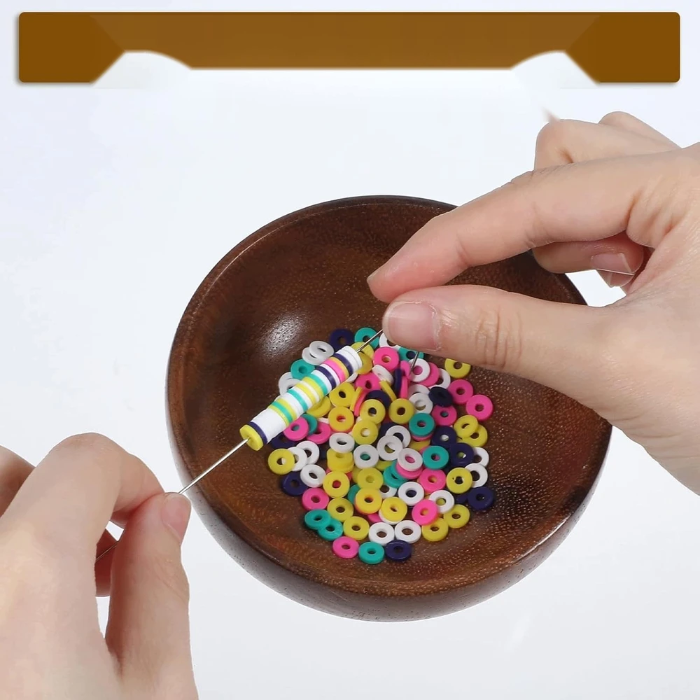 VADAS KAROLIUOSE 6 Vnt. 19 CM 07 MM LYGUS PLIENAS ĮVAIRIŲ DYDŽIŲ