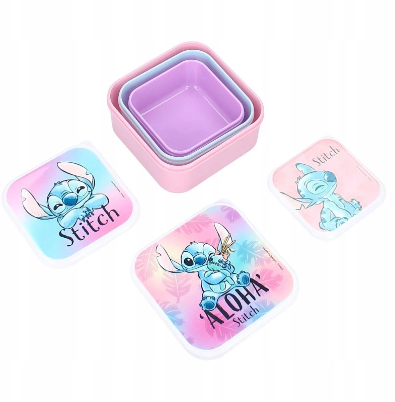 Vadobag Dėžutė maistui 3in1 "stitch" - "lilo & Stitch"