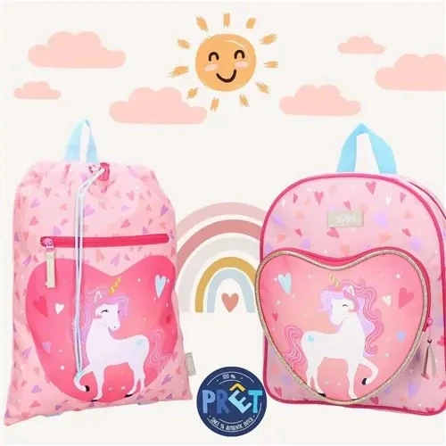 Vadobag Kuprinė-maišas "happy Unicorn" rožinė