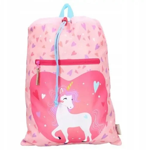 Vadobag Kuprinė-maišas "happy Unicorn" rožinė