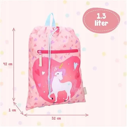 Vadobag Kuprinė-maišas "happy Unicorn" rožinė