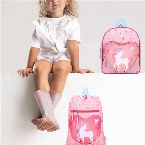 Vadobag Kuprinė-maišas "happy Unicorn" rožinė