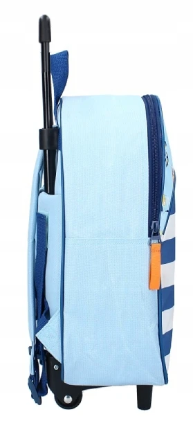 Vadobag Lagaminas 3D vaikiška kelioninė kuprinė ant ratukų Bluey vaikiška Bluey